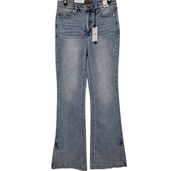 Judy Blue Sky High Rise Tummy Control Top Slim Boot Cut Size 7/28 - Picture 11 of 13